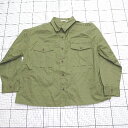 ◇ ⊇ URBAN RESEARCH アーバンリサーチ シンプル系 長袖 カラーシャツ サイズF グリーン系 レディース メンズ E 【中古】