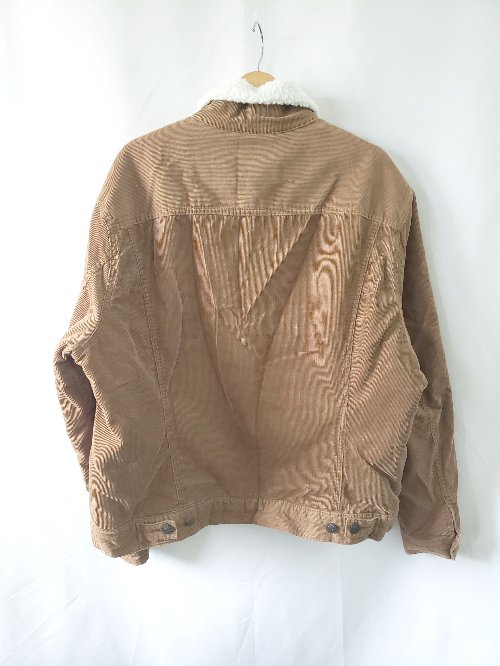 ◇ ⊇ H&M エイチアンドエム ボア コーデュロイ 長袖 ジャケット サイズEUR XL USX L MX XG キャメル系 メンズ E 【中古】