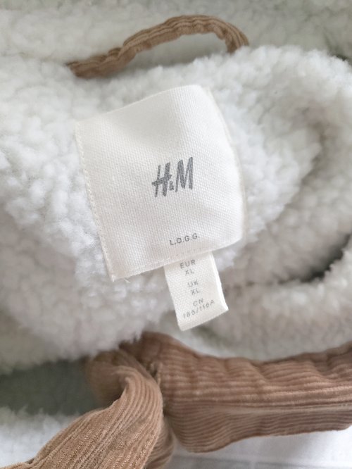 ◇ ⊇ H&M エイチアンドエム ボア コーデュロイ 長袖 ジャケット サイズEUR XL USX L MX XG キャメル系 メンズ E 【中古】