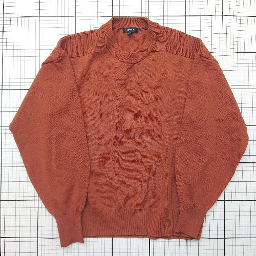 ◇ ⊇ COMME CA ISM コムサイズム シンプル 長袖 パフスリーブニット サイズ11 ブラウン系 レディース E 【中古】