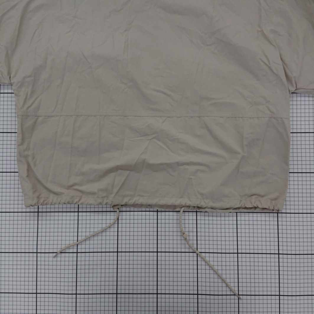 ◇ Θ ZIP FIVE ジップファイブ ゆったり 長袖 ブルゾン ジャンパー サイズM ライトベージュ系 メンズ E 【中古】