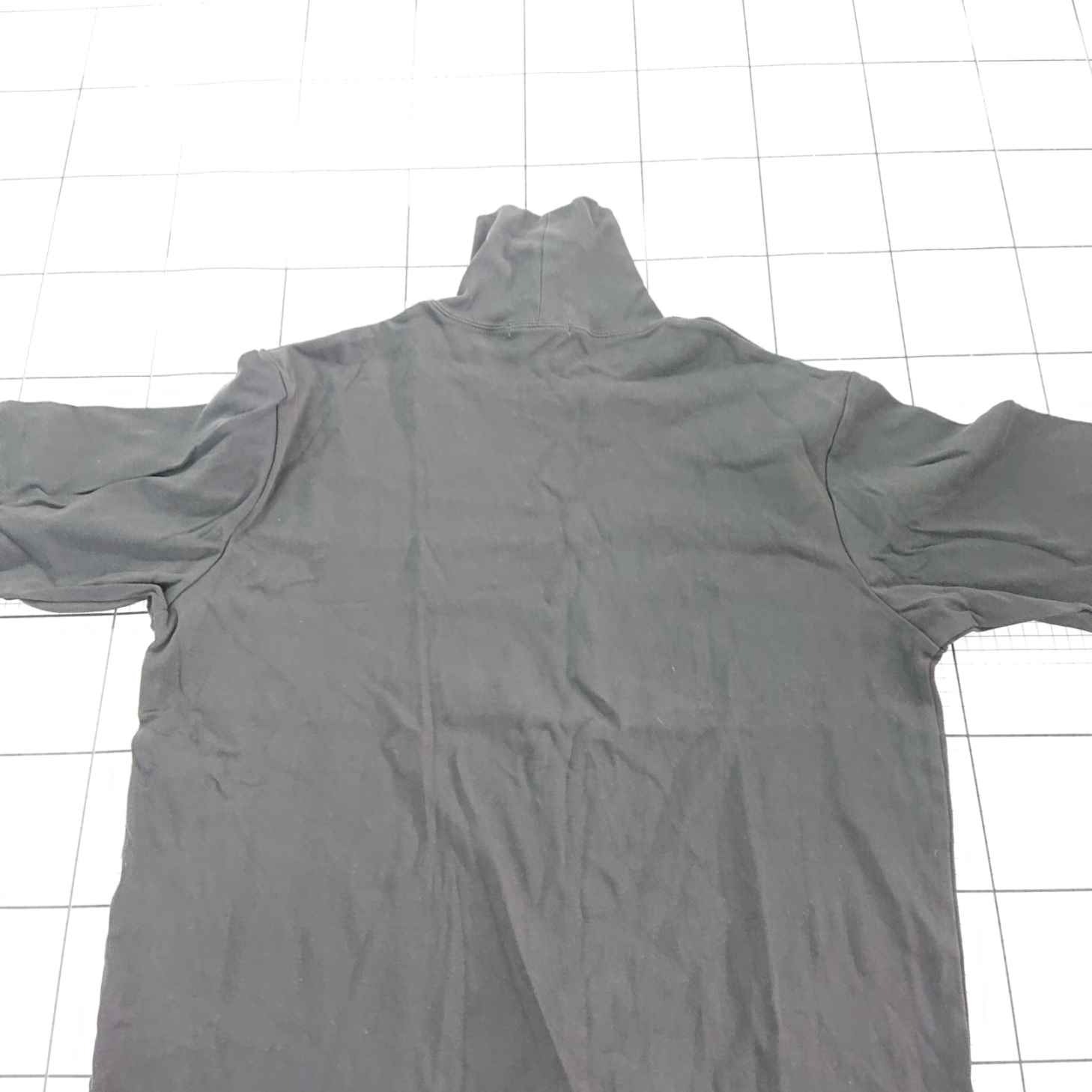 ◇ Θ WYM LIDNM ウィム バイ リドム タートルネック 長袖 ロンT カットソー サイズM ブラック系 メンズ E 【中古】