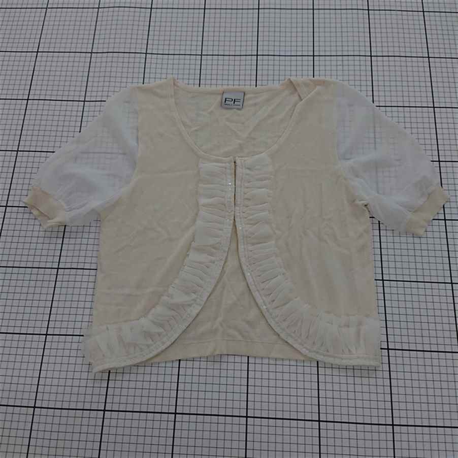 U0581◆パオラフラーニ PAOLA FRANI*ビックカラー*ダブルブレスト*中綿*ショートコート/ジャケット/チャコールグレー*I38サイズ パオラフラーニの通販