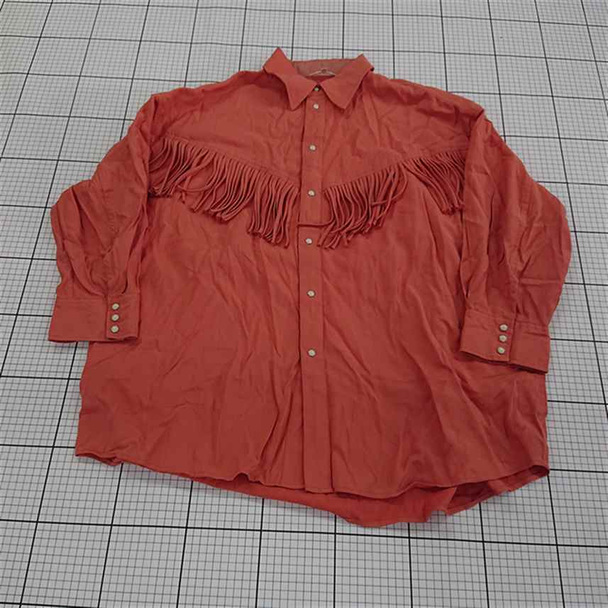 ◇ ⊇ MOUSSY マウジー 長袖 FRINGE OVER 