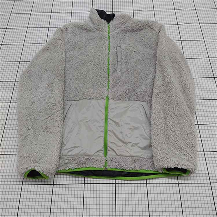 ◇ ⊇ puma プーマ ボア リバーシブル 長袖 ジャケット ブルゾン サイズXL ダークグレー系 オフホワイト系 メンズ E 【中古】