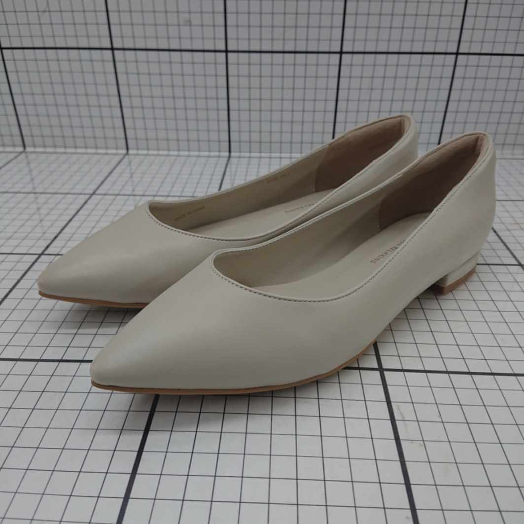 ◇ Θ UNITED ARROWS green label relaxing フラットシューズ ベージュ系 22.5cm レディース E 【中古】