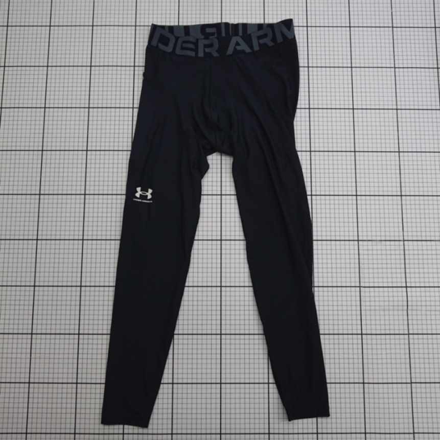 ◇ ⊆ アンダーアーマー HEATGEAR コンプレッションタイツ ブラック系 XL レディース E 【中古】