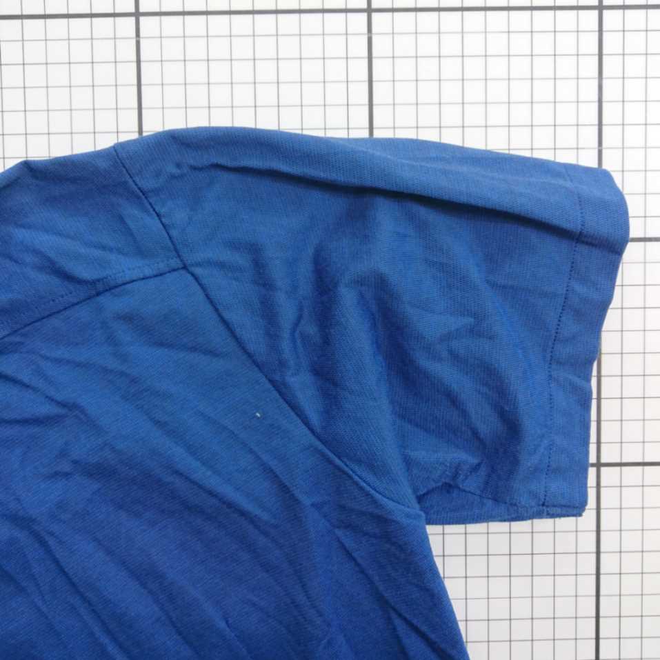 ◇ ⊂ オリヒカ シンプル系 半袖 半袖シャツ サイズL ブルー系 レディース メンズ E 【中古】