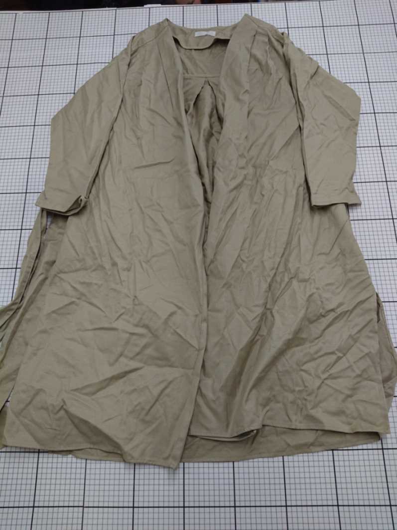 ◇ ⊆ SENSE OF PLACE ベルト付きライトアウター ベージュ系 ワンサイズ  レディース E 【中古】