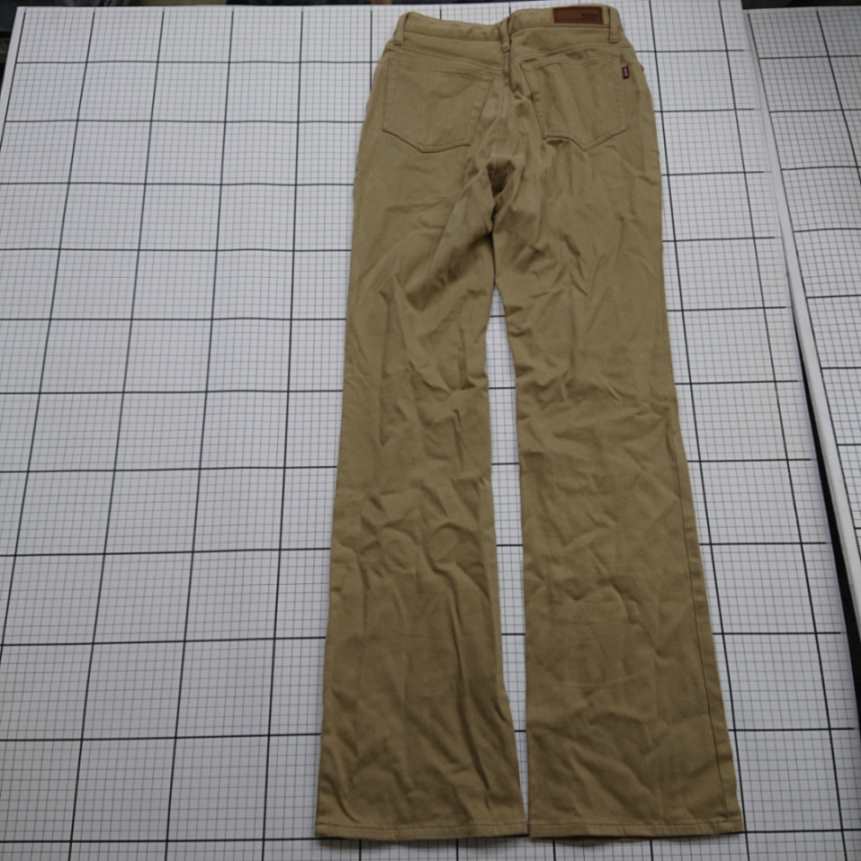 ◇ Θ BOBSON HAPPY FACE ベージュ系 フレアパンツ 63cm レディース メンズ E 【中古】