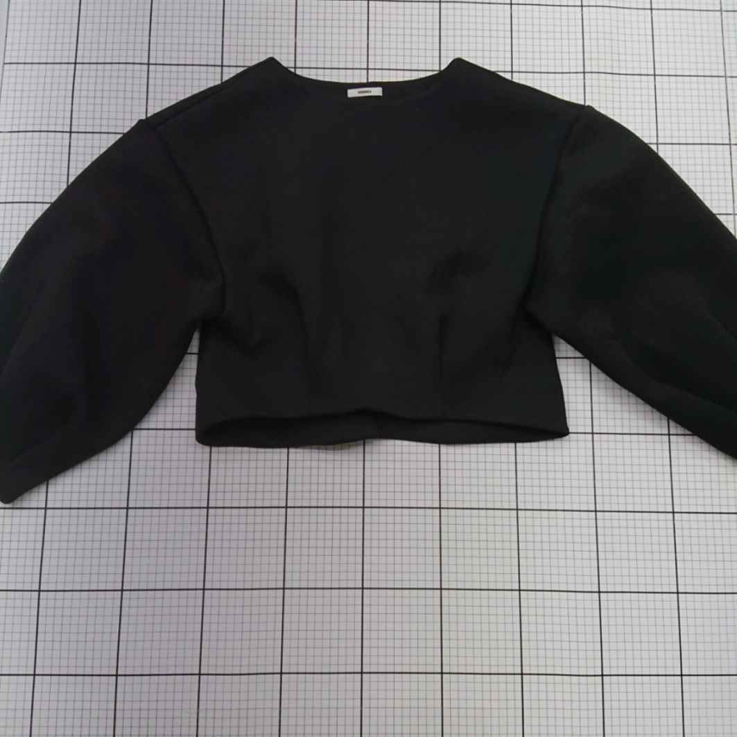 ◇ ⊇ MURUA パフスリーブトップス ブラック系 Fサイズ レディース E 【中古】
