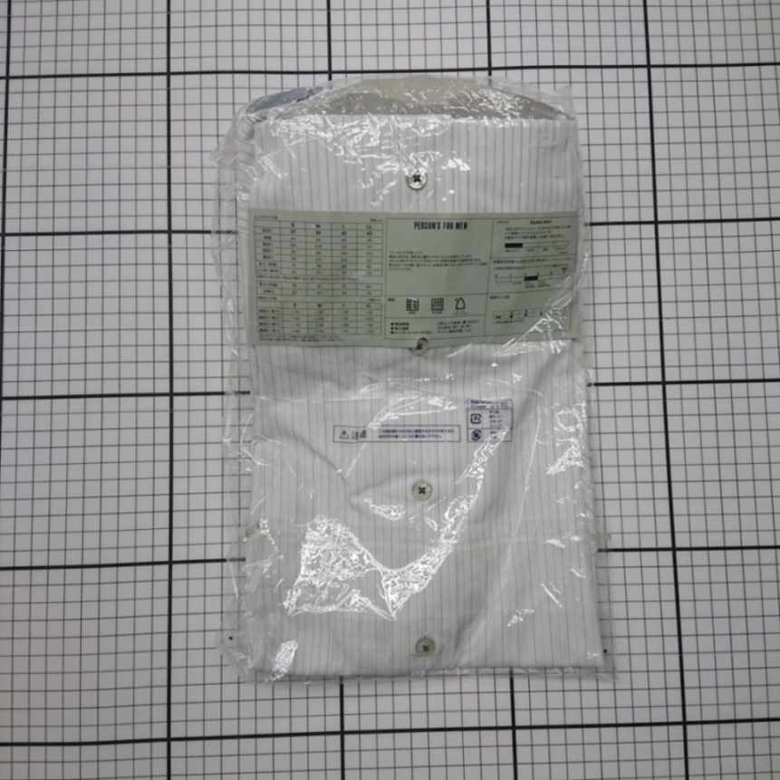 ◇ Θ 新品 パーソンズ フォー メン フォーマル系 半袖 半袖シャツ サイズ39 ホワイト系 メンズ E 【中古】