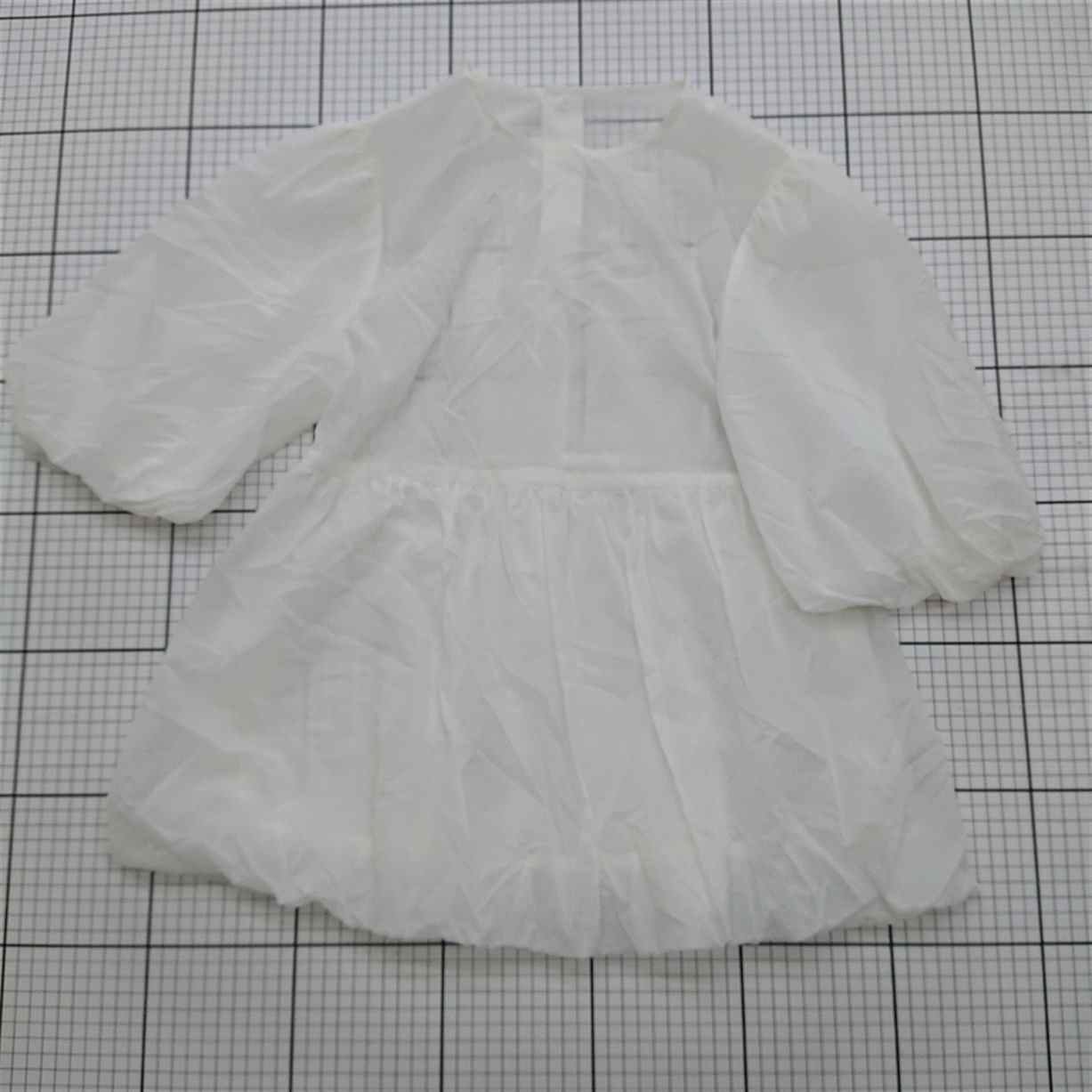 ◇ ⊂ ADAM ET ROPE アダムエロペ 通気性良好 半袖 半袖チュニック サイズF ホワイト系 レディース E 【中古】