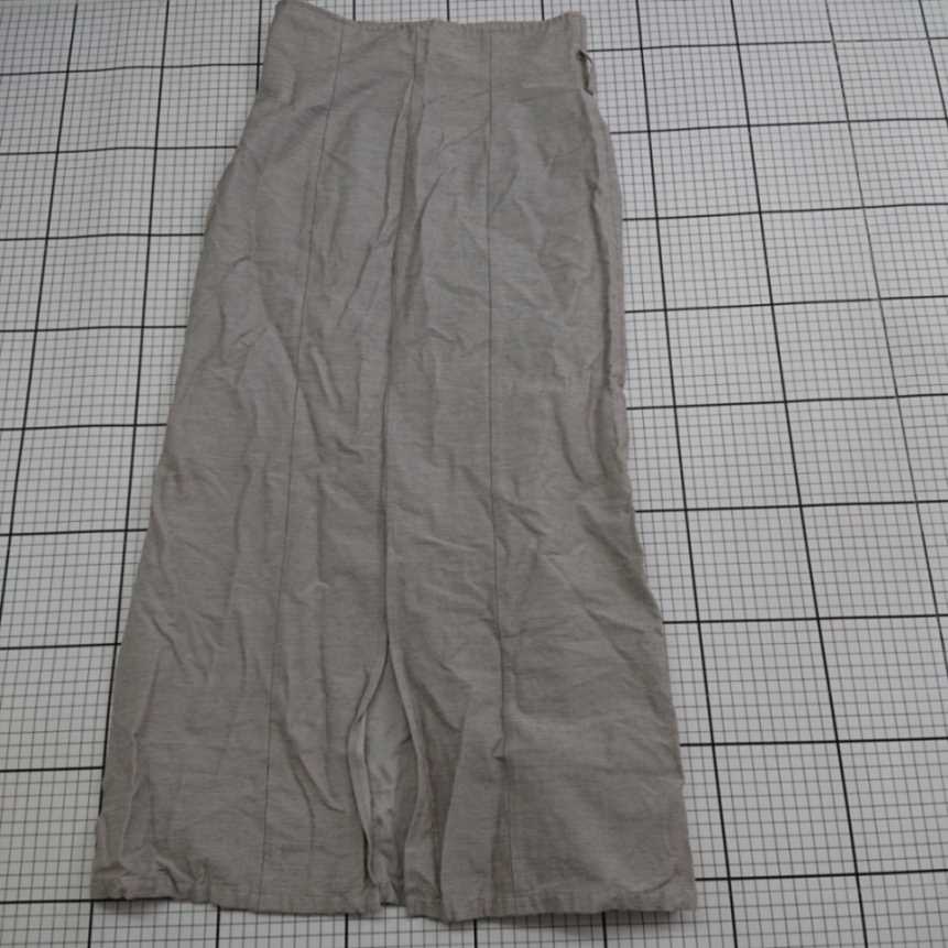 ◇ Θ SLY ロングスカート グレーベージュ系 サイズ1 レディース E 【中古】