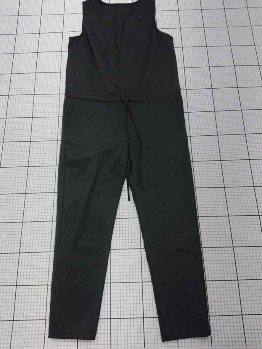 ◇ ⊂ antiqua サロペット 黒系 Fサイズ レディース E 【中古】