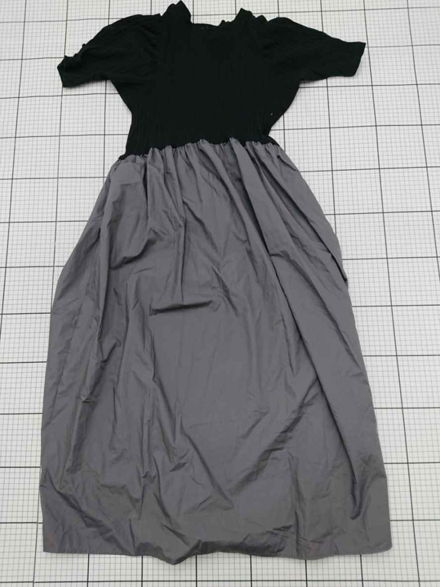 ◇ ⊂ Sugar spoon シュガー スプーン 半袖 ロング丈 ワンピース サイズF ブルー系 レディース E 【中古】