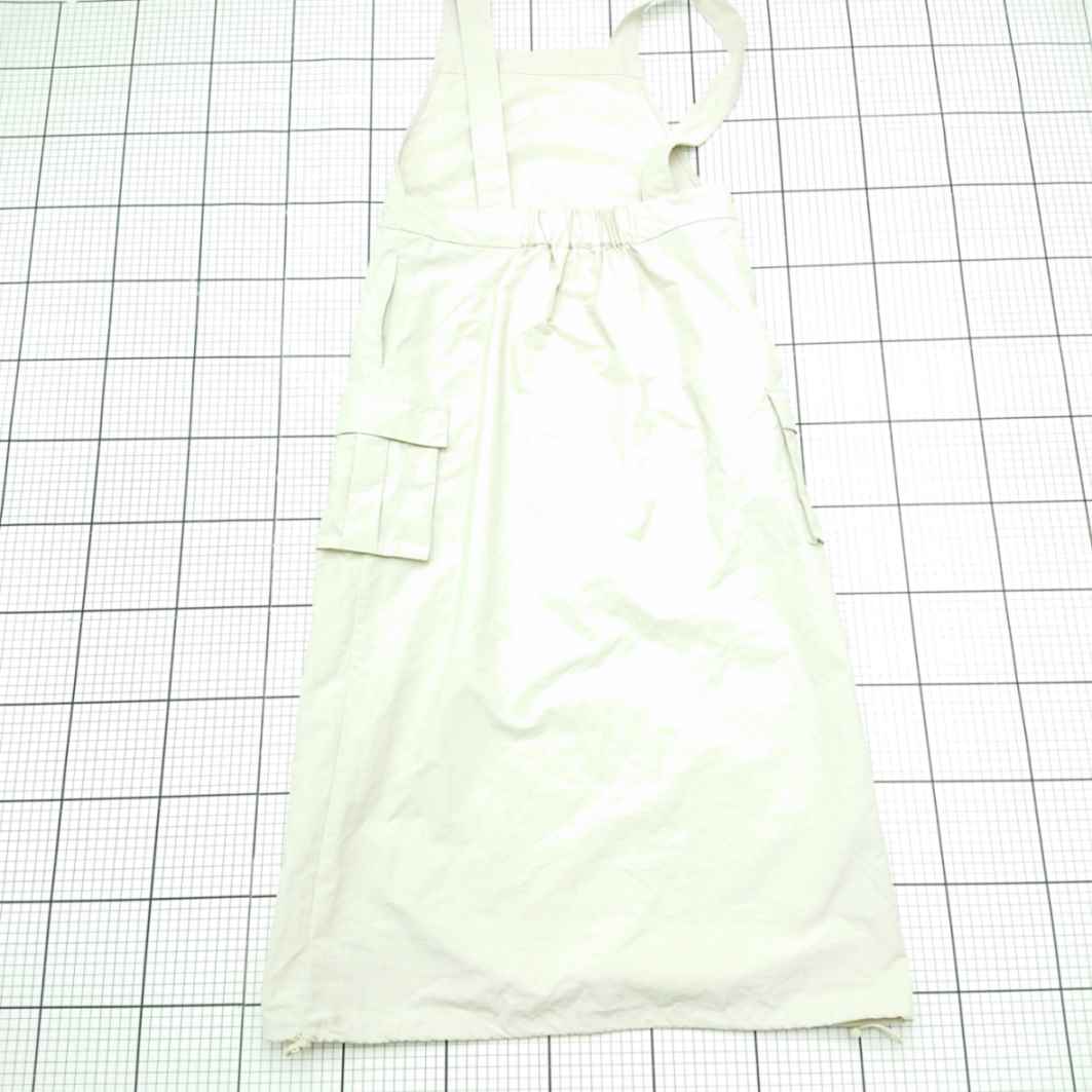 ◇ ⊂ Armonia 無地 袖なし ehka sopo by sm2 エヘカソポ サイズM ホワイト系 レディース E 【中古】