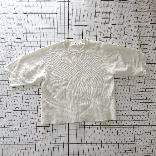 ◇ ⊇ BEAUTY & YOUTH UNITED ARROWS コットン混 五分袖 ニット セーター ホワイト系 レディース E 【中古】(4)