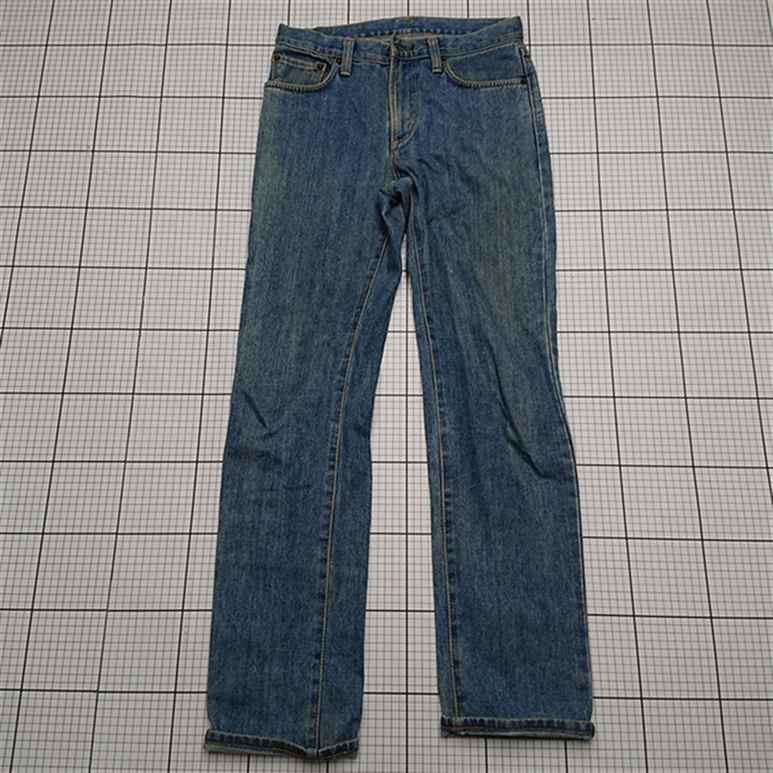 ◇ Θ 【エドウィン EDWIN】403 インターナショナルベーシック ジーンズ デニムパンツ W30 ブルー系 E 【中古】