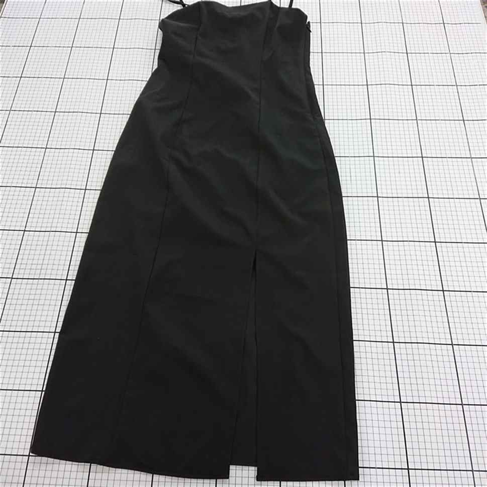 ◇ ⊂ レトロガール RETRO GIRL キャミソールワンピース ブラック系 レディース F E 【中古】