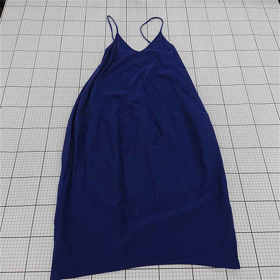 ◇ ⊂ ワンピース ザラ ZARA キャミソールワンピース ブルー系 Sサイズ レディース E 【中古】(4)