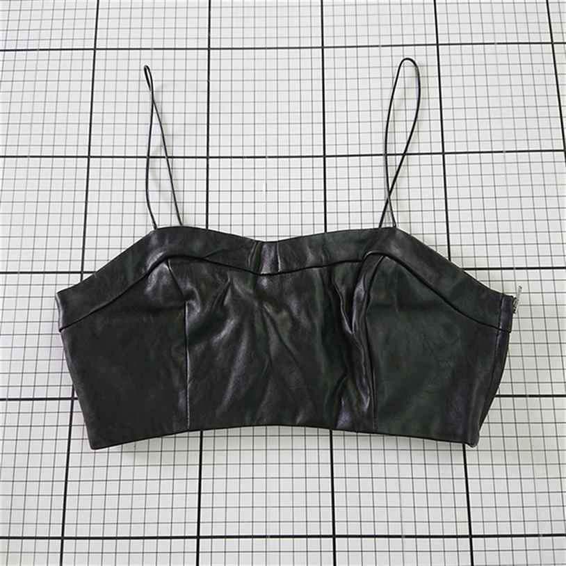 ◇ Θ エイミーイストワール eimy istoire フェイクレザーコルセット ビスチェ ブラック系 レディース E 【中古】