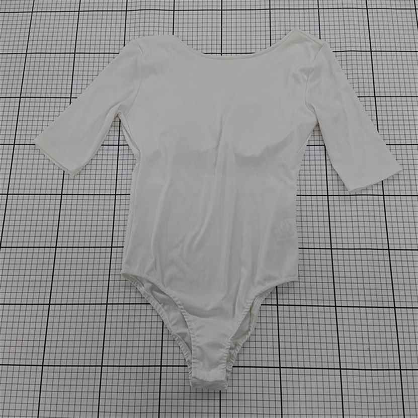 ◇ ⊂ ハンネ HANNE バックオープンボディスーツ ホワイト系 レディース Fサイズ E 【中古】