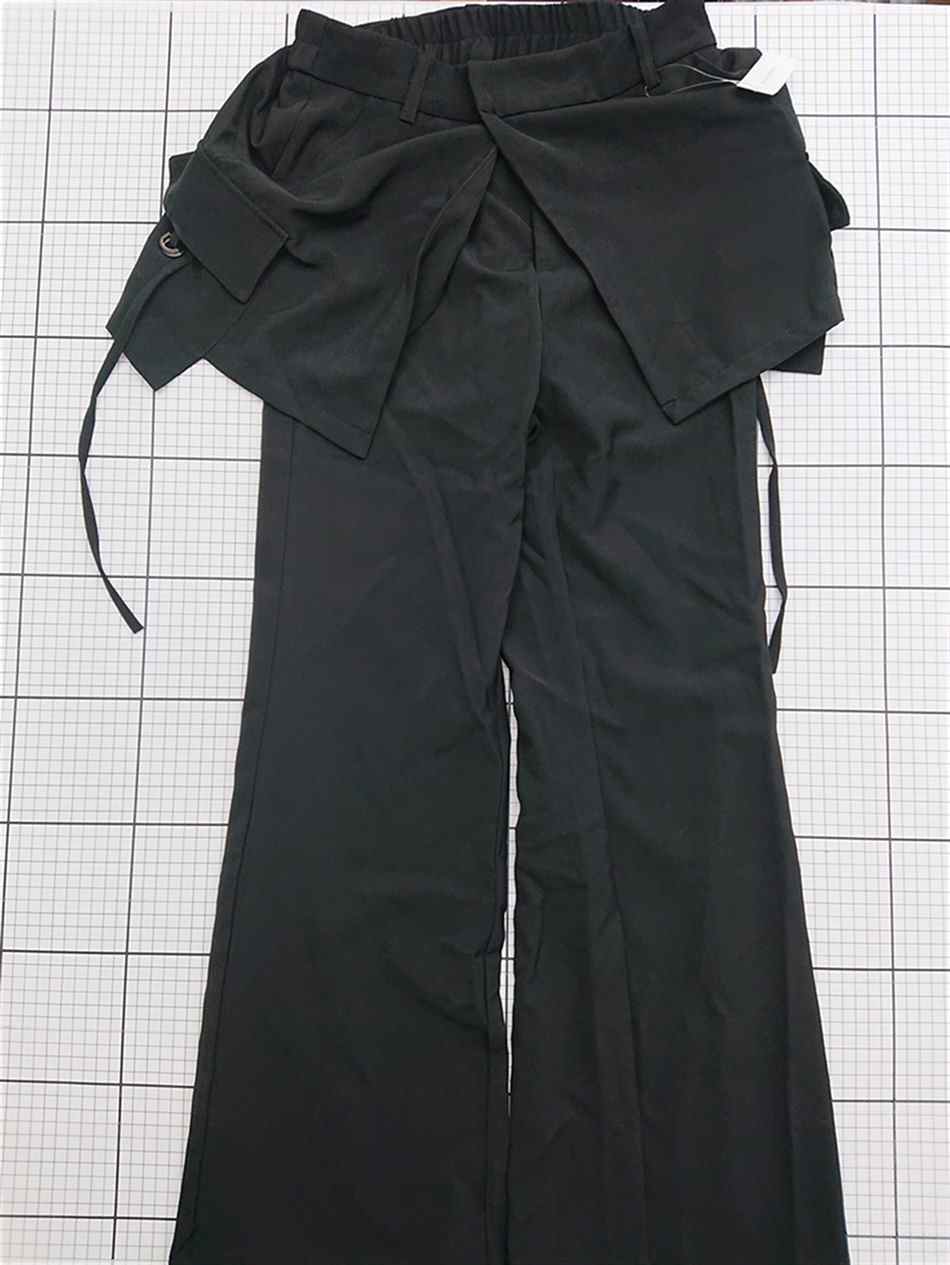 ◇ Θ パークス トウキョウ Parks TOKYO HPT012 ブラック系 ワイドパンツ レディース M E 【中古】