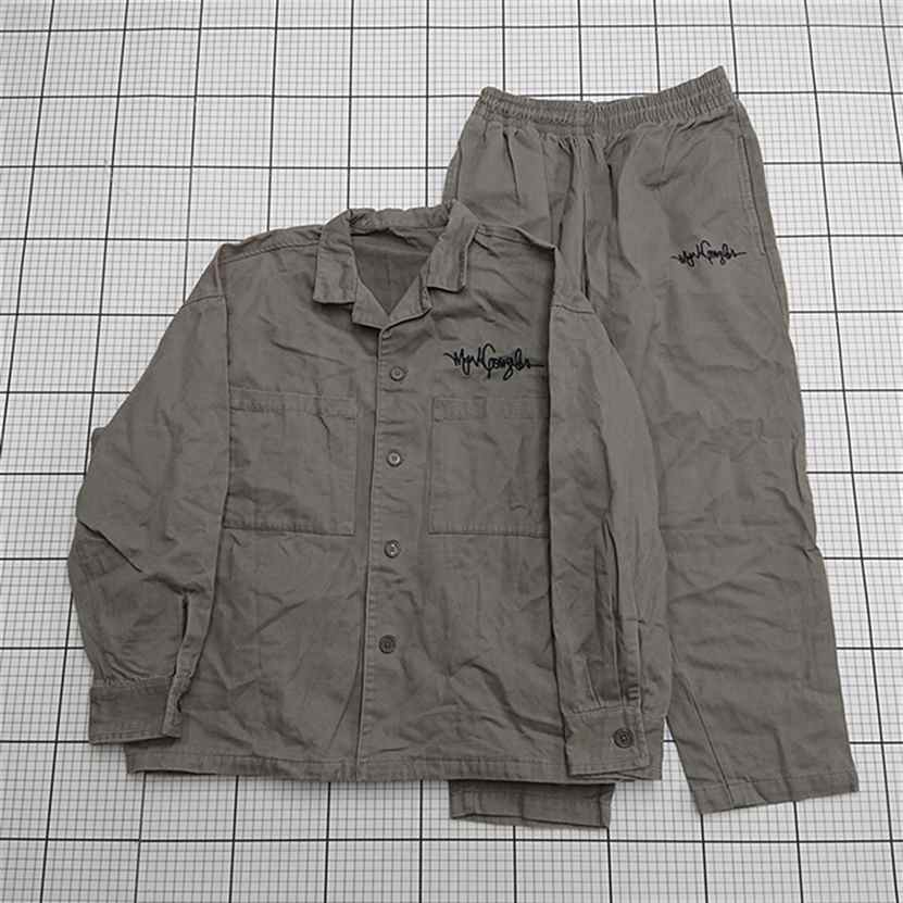 ◇ ⊇ モノマート MONO-MART ot291 コットンセットアップ Sサイズ メンズ E 【中古】