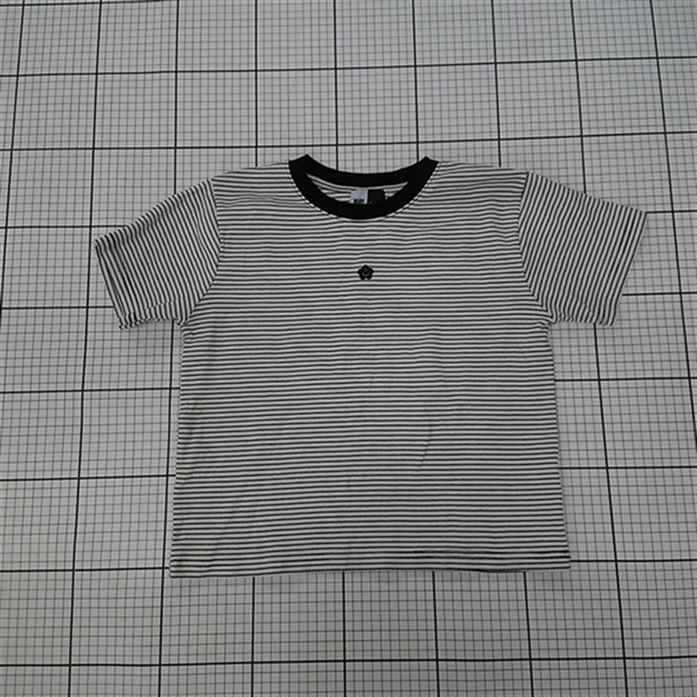 ◇ ⊂ マリークワント MARY QUANT × パブリュクス PUBLUX ボーダーTシャツ Fサイズ レディース E 【中古】