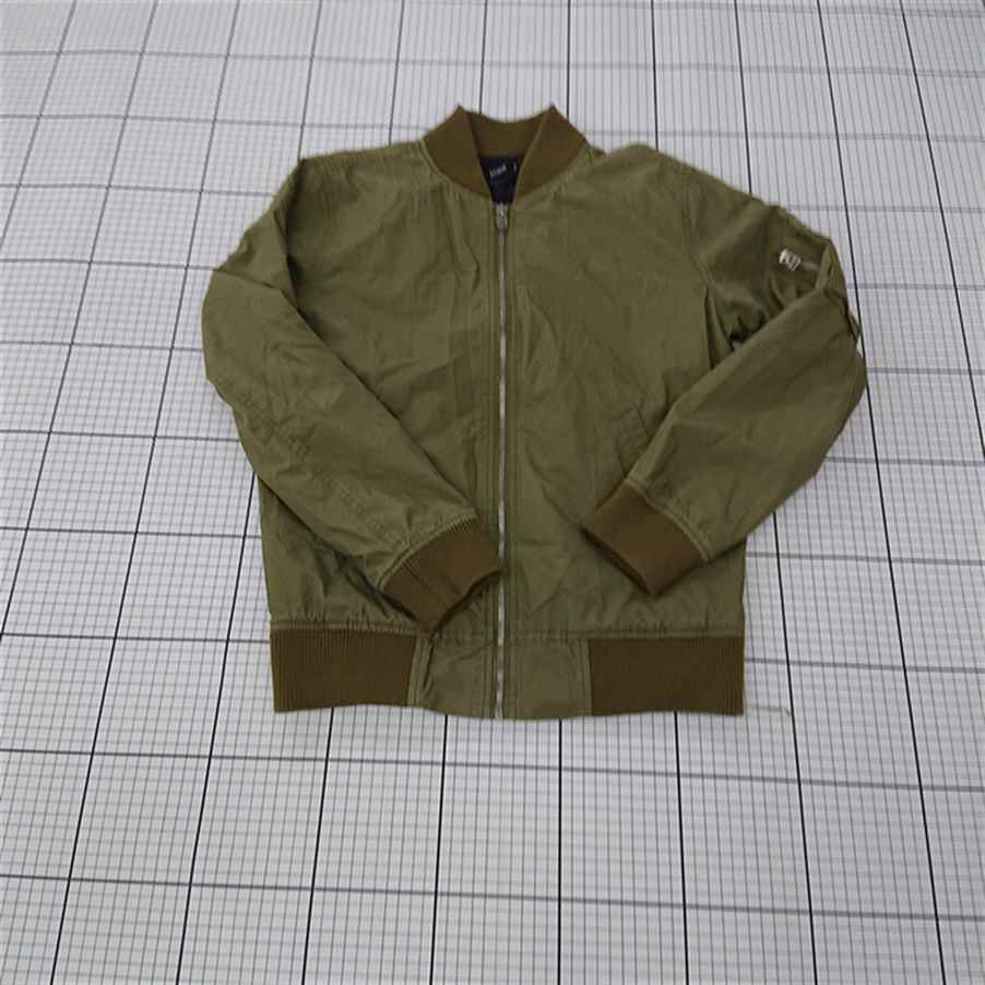 ◇ ⊇ スピンズ SPINNS MA-1タイプジャケット カーキ系 メンズM E 【中古】