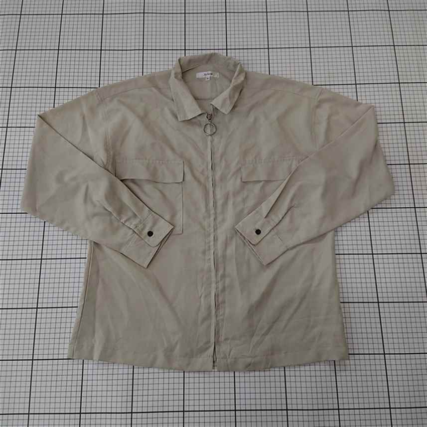 ◇ Θ ナイラス Nylaus 39304 メンズライトジャケット ベージュ系 Mサイズ E 【中古】