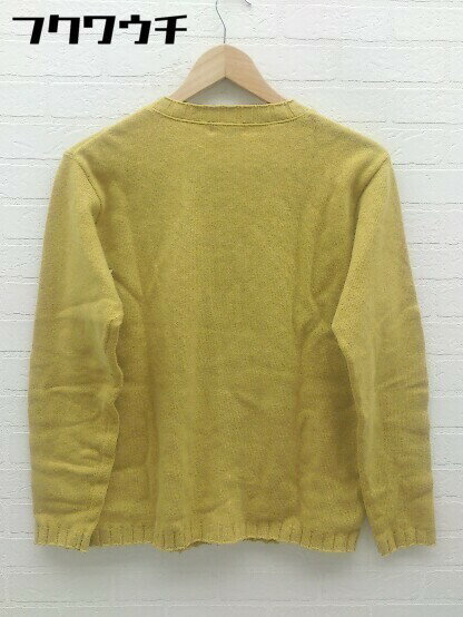 ◇ ◎ B.C STOCK ベーセー ストック 長袖 ニット カーディガン サイズM マスタード メンズ 【中古】