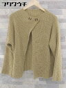 ◇ Smileorchid スマイルオーキッド ニット 長袖 カーディガン サイズF ブラウン レディース 【中古】