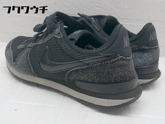 ◇ NIKE ナイキ INTERNATIONALIST 828407-003 スニーカー シューズ サイズ23cm ブラック レディース 【中古】