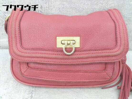 ◇ URBAN RESEARCH アーバンリサーチ Beaure タッセル ミニ ショルダー バッグ ワインレッド レディース 【中古】