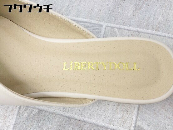 ◇ LibertyDoll リバティードール ポインテッドトゥ サンダル サイズL アイボリー レディース 【中古】