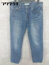 ◇ N. Natural Beauty Basic ナチュラルビューティーベーシック デニム ジーンズ パンツ サイズM インディゴ レディース 【中古】