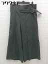 ◇ KBF ケービーエフ URBAN RESEARCH 装飾 ベルト パンツ サイズO グレー レディース 【中古】