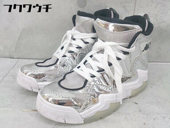 ◇ KAPPA カッパ スニーカー シューズ サイズ24.5cm シルバー グレー系 メンズ 【中古】