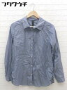 ◇ qualite カリテ ABAHOUSE 長袖 シャツ ネイビー レディース 【中古】