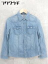 ◇ URBAN RESEARCH ROSSO デニム 長袖 ウエスタン シャツ サイズFREE インディゴ レディース 【中古】