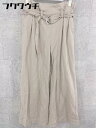 ◇ AZUL BY MOUSSY アズールバイマウジー パンツ サイズS ベージュ レディース 【中古】(4)