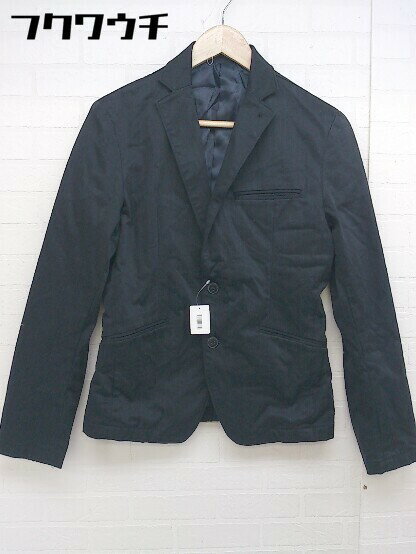 ◇ TK TAKEO KIKUCHI タケオキクチ ストライプ テーラード ジャケット サイズ2 ネイビー メンズ 【中古】