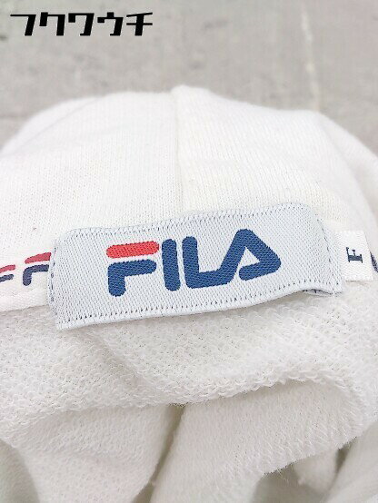 ◇ FILA フィラ 長袖 パーカー サイズF ホワイト系 レディース 【中古】