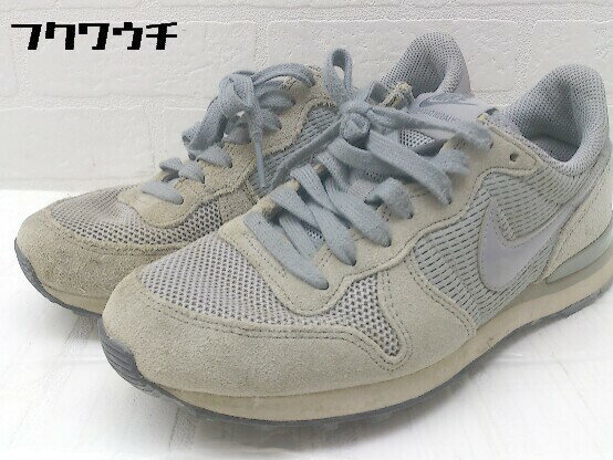 ◇ NIKE ナイキ 828407 -004INTERNATIONALIST インターナショナリスト スニーカー サイズ23cm グレー レディース 【中古】