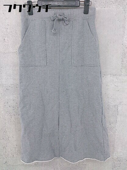 ◇ JOINT WORKS ジョイントワークス スウェット 膝下丈 スカート サイズF グレー レディース 【中古】
