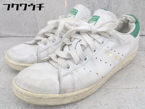 ◇ adidas アディダス S75074 STAN SMITH スタンスミス スニーカー シューズ 23cm ホワイト グリーン レディース 【中古】