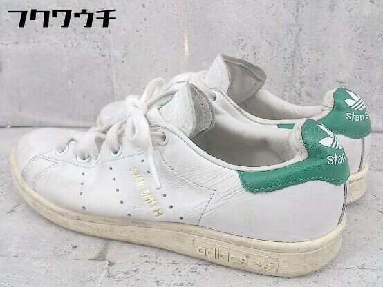 ◇ adidas アディダス S75074 STAN SMITH スタンスミス スニーカー シューズ 23cm ホワイト グリーン レディース 【中古】