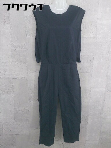 ◇ SENSE OF PLACE by URBAN RESEARCH バックリボン ノースリーブ オールインワン サイズF ネイビー レディース 【中古】 ◇ SENSE OF PLACE by URBAN RESEARCH バックリボン ノースリーブ オールインワン サイズF ネイビー レディース 【中古】